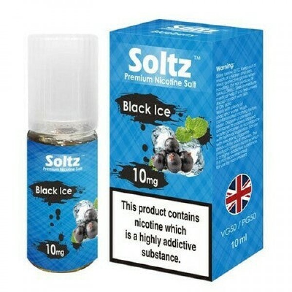 SOLTZ PREMIUM NICOTINE SALT 10 BOTTLES 10ML 50PG-50VG 10/20MG £17.99