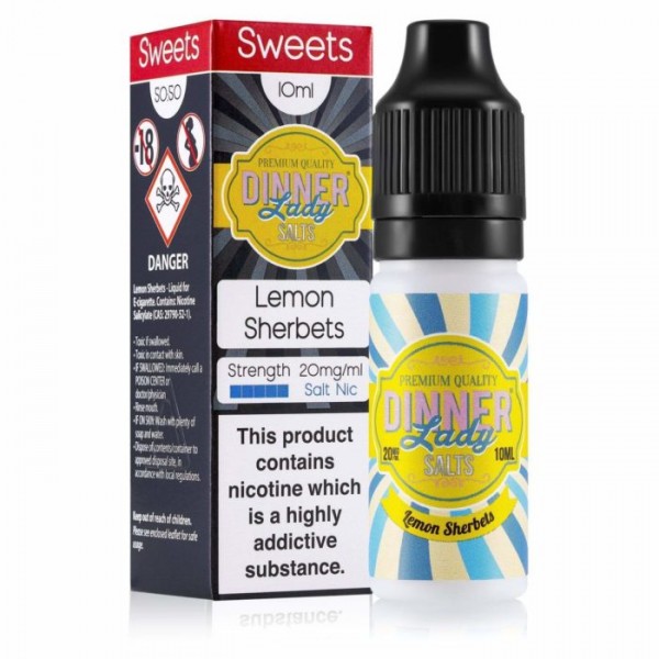 Dinner Lady Nic Salts E Liquid Vape Juice Multipack